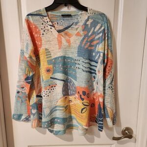 Nally & Millie sweater made in USA size small